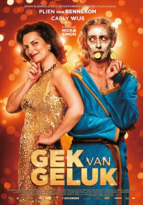 Affiche Gek van geluk